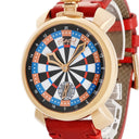 腕時計 ガガミラノ GAGA MILANO マヌアーレ 48MM ラスベガス 5011.LV.03 手巻き メンズ ダーツ柄 マルチカラー GP 限定