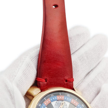 腕時計 ガガミラノ GAGA MILANO マヌアーレ 48MM ラスベガス 5011.LV.03 手巻き メンズ ダーツ柄 マルチカラー GP 限定