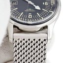 腕時計 ロンジン LONGINES レジェンドダイバー デイト L3.774.4 自動巻き メンズ 黒 インナー回転ベゼル アラビア バー