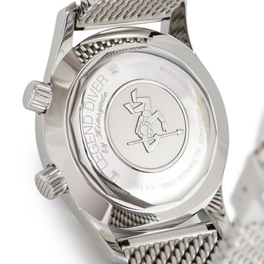 腕時計 ロンジン LONGINES レジェンドダイバー デイト L3.774.4 自動巻き メンズ 黒 インナー回転ベゼル アラビア バー