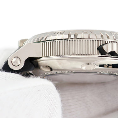 腕時計 ブレゲ BREGUET マリーン ロイヤル 5847BB/12/5ZV 自動巻き メンズ シルバー K18WG無垢 アラーム機能 ギヨシェ