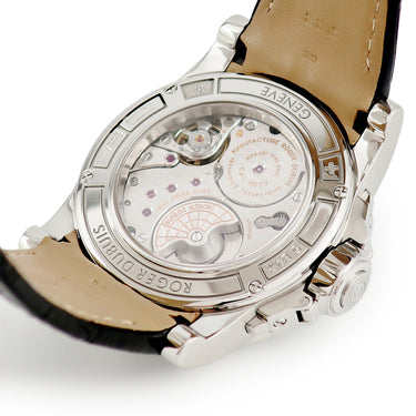 腕時計 ロジェデュブイ ROGER DUBUIS エクスカリバー 45mm EX45-77-90-00/01R00/B 自動巻き メンズ ホワイト ローマン スモセコ 限定