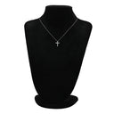 ティファニー Tiffany & Co スモールクロス ダイヤ ペンダント プラチナシルバー Pt950 ダイヤモンド ネックレス 11石 11石 クロス 十字架
