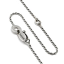 ダミアーニ DAMIANI ベルエポック S ブラウンダイヤ ホワイトゴールド K18WG ダイヤモンド ネックレス 18K 750 WG 十字架 クロス ペンダント
