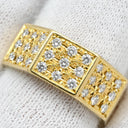 TASAKI TASAKI オクタゴン ダイヤ イエローゴールド K18YG ダイヤモンド リング 指輪 K18YG Au750 18K 18金 八角形 幅広 オールドモデル ヴィンテージ 15号