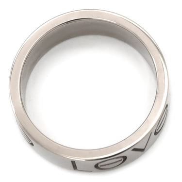 カルティエ Cartier ラブリング 2006年クリスマス限定モデル ホワイトゴールド K18WG #52 リング 指輪 LOVE Ring Au750 18K 18金 12号