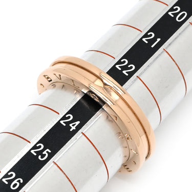 ブルガリ BVLGARI ビーゼロワン B-zero1 リング XS 336005 ピンクゴールド K18PG #64(JP24) リング 指輪 750 18金 PG 1バンドリング 23号