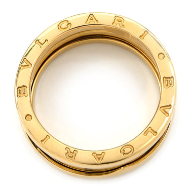 ブルガリ BVLGARI ビーゼロワン B-zero1 3バンドリング イエローゴールド K18YG #63 リング 指輪 Au750 18K 18金 22号