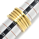 ブルガリ BVLGARI ビーゼロワン B-zero1 5バンドリング イエローゴールド K18YG #62(JP12) リング 指輪 BVLGARI Au750 YG 18K 18金 20号