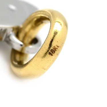 ポメラート Pomellato テディベアモチーフ イエローゴールド×シルバー K18YG ステンレススチール ペンダントトップ ネックレストップ 18K YG×SS コンビ