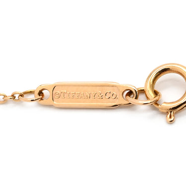 ティファニー Tiffany & Co T スマイル ペンダント スモール ダイヤモンド ピンクゴールド K18PG ダイヤモンド ネックレス T&Co. T smile K18PG Au750 18K 18金