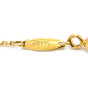 ティファニー Tiffany & Co バイザヤード シングルダイヤモンド ペンダント イエローゴールド K18YG ダイヤモンド ネックレス Au750 T&Co. 1P エルサペレッティ