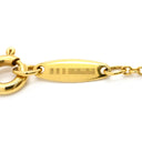 ティファニー Tiffany & Co バイザヤード シングルダイヤモンド ペンダント イエローゴールド K18YG ダイヤモンド ネックレス Au750 T&Co. 1P エルサペレッティ