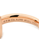 ティファニー Tiffany & Co T ワン ナロー ダイヤモンド リング ピンクゴールド K18PG ダイヤモンド リング 指輪 T&Co. 750 AU 11.5号