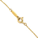 ティファニー Tiffany & Co バイザヤード イエローゴールド K18YG ダイヤモンド ブレスレット Au750 18K 18金 T&Co. エルサペレッティ ダイヤ 1P 1石 1粒