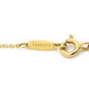 ティファニー Tiffany & Co バイザヤード イエローゴールド K18YG ダイヤモンド ブレスレット Au750 18K 18金 T&Co. エルサペレッティ ダイヤ 1P 1石 1粒