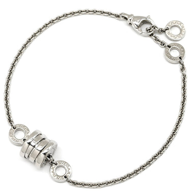 ブルガリ BVLGARI ビーゼロワン B-zero1 エレメント ホワイトゴールド K18WG ブレスレット BVLGARI K18WG Au750 18K 18金 スパイラル 螺旋