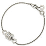 ブルガリ BVLGARI ビーゼロワン B-zero1 エレメント ホワイトゴールド K18WG ブレスレット BVLGARI K18WG Au750 18K 18金 スパイラル 螺旋