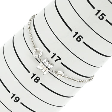 ブルガリ BVLGARI ビーゼロワン B-zero1 エレメント ホワイトゴールド K18WG ブレスレット BVLGARI K18WG Au750 18K 18金 スパイラル 螺旋