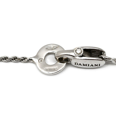 ダミアーニ DAMIANI ベルエポック ラージサイズ ホワイトゴールド K18WG ダイヤモンド ルビー ネックレス ペンダント 750 18金 ダイヤ ルビー クロス 十字架