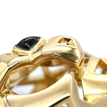 カルティエ Cartier パンテール ドゥ カルティエ N7424210 イエローゴールド K18YG オニキス ツァボライト ネックレス 18K オニキス ツァボライトガーネット