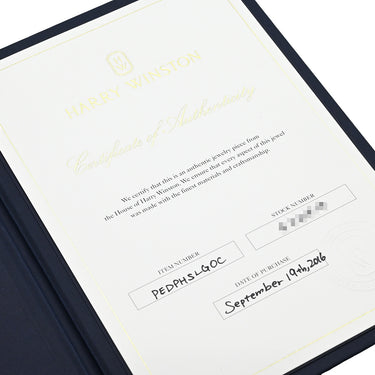 ハリーウィンストン Harry Winston オープンクラスター ダイヤ ハート ラージ PEDPHSLGOC プラチナシルバー Pt950 ダイヤモンド ネックレス