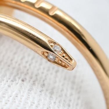 カルティエ Cartier ジュストアンクル SM ダイヤ B4244800 ピンクゴールド K18PG ダイヤモンド #55(JP15) リング 指輪 18K 750AU 釘モチーフ 15号