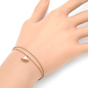 ブルガリ BVLGARI ドリーム 358422 ローズゴールド K18RG ホワイトマザーオブパール #SM ブレスレット Wチェーン Au750 18K RG シェル SM