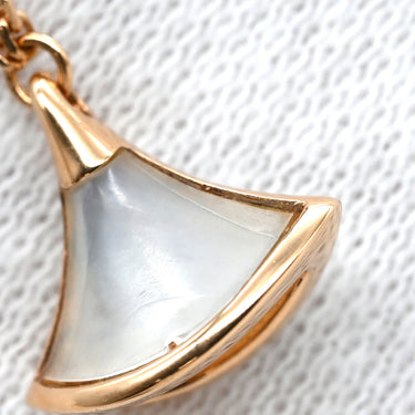 ブルガリ BVLGARI ドリーム 358422 ローズゴールド K18RG ホワイトマザーオブパール #SM ブレスレット Wチェーン Au750 18K RG シェル SM
