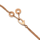 ブルガリ BVLGARI ドリーム 358422 ローズゴールド K18RG ホワイトマザーオブパール #SM ブレスレット Wチェーン Au750 18K RG シェル SM