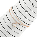 ブルガリ BVLGARI ドリーム 358422 ローズゴールド K18RG ホワイトマザーオブパール #SM ブレスレット Wチェーン Au750 18K RG シェル SM