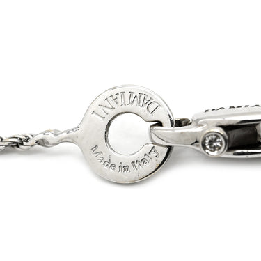 ダミアーニ DAMIANI ベルエポック M ホワイトゴールド K18WG ダイヤモンド エメラルド ネックレス ペンダント 750 18金 ダイヤ エメラルド クロス 十字架