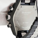腕時計 シャネル CHANEL J12 クロノグラフ H0940 自動巻き メンズ ブラックセラミック ダイヤ アラビア 黒 ラウンド