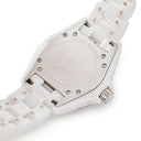 腕時計 シャネル CHANEL J12 H1628 クオーツ レディース 純正12Pダイヤ 白セラミック ホワイト