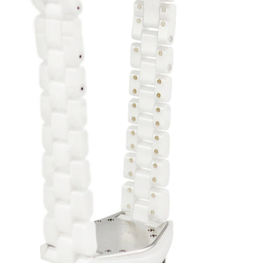 腕時計 シャネル CHANEL J12 H1628 クオーツ レディース 純正12Pダイヤ 白セラミック ホワイト