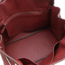 エルメス HERMES バーキン30 ルージュヴィフ ジョナサン ハンドバッグ シルバー金具 赤
