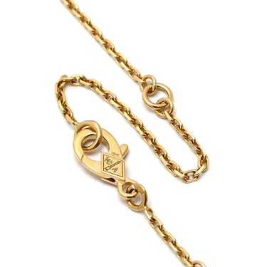 ヴァンクリーフアーペル Van Cleef & Arpels ヴィンテージ アルハンブラ ペンダント VCARA45900 パールホワイト×イエローゴールド K18YG マザーオブパール ネックレス K18YG シェル
