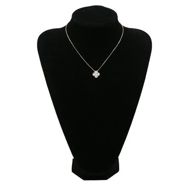 ヴァンクリーフアーペル Van Cleef & Arpels ヴィンテージ アルハンブラ ペンダント VCARA45900 パールホワイト×イエローゴールド K18YG マザーオブパール ネックレス K18YG シェル