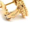 ヴァンクリーフアーペル Van Cleef & Arpels ヴィンテージ アルハンブラ VCARA44100 ホワイト×イエローゴールド K18YG マザーオブパール ピアス 白 750YG 18K
