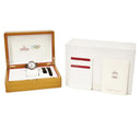 腕時計 オメガ OMEGA オリンピック オフィシャル タイムキーパー 522.53.38.50.04.001 自動巻き メンズ K18WG無垢 青針 限定