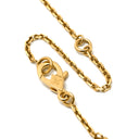 ヴァンクリーフアーペル Van Cleef & Arpels ヴィンテージ アルハンブラ ペンダント VCARA45800 ブラック×イエローゴールド K18YG オニキス ネックレス 黒 750 18K オニキス