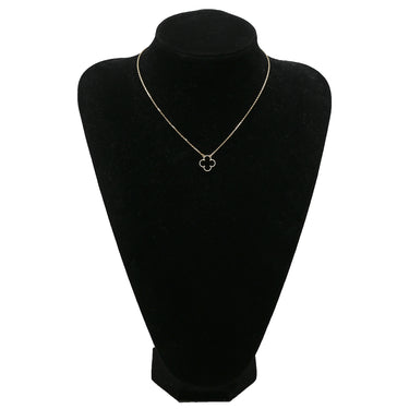 ヴァンクリーフアーペル Van Cleef & Arpels ヴィンテージ アルハンブラ ペンダント VCARA45800 ブラック×イエローゴールド K18YG オニキス ネックレス 黒 750 18K オニキス