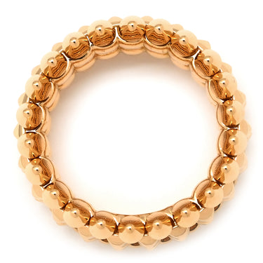 カルティエ Cartier クラッシュ ドゥ カルティエ ダブル B4237852 ピンクゴールド K18PG #52(JP12) リング 指輪 18K 750 PG 2ロウ 10号