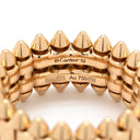 カルティエ Cartier クラッシュ ドゥ カルティエ ダブル B4237852 ピンクゴールド K18PG #52(JP12) リング 指輪 18K 750 PG 2ロウ 10号