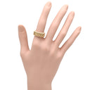 カルティエ Cartier クラッシュ ドゥ カルティエ ダブル B4237852 ピンクゴールド K18PG #52(JP12) リング 指輪 18K 750 PG 2ロウ 10号