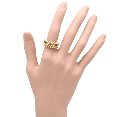 カルティエ Cartier クラッシュ ドゥ カルティエ ダブル B4237852 ピンクゴールド K18PG #52(JP12) リング 指輪 18K 750 PG 2ロウ 10号