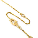 ヴァンクリーフアーペル Van Cleef & Arpels ヴィンテージ アルハンブラ VCARO9VA00 イエローゴールド×グリーン K18YG マラカイト ネックレス Au750 18K 18金 緑 マラカイト