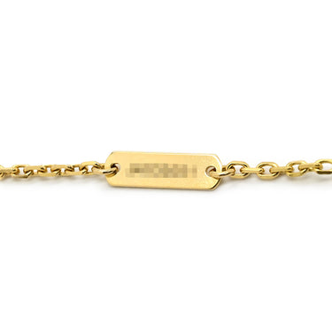 ヴァンクリーフアーペル Van Cleef & Arpels ヴィンテージ アルハンブラ VCARA45800 ブラック×イエローゴールド K18YG オニキス ネックレス Au750 18K 18金 黒 オニキス