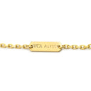 ヴァンクリーフアーペル Van Cleef & Arpels ヴィンテージ アルハンブラ VCARA45800 ブラック×イエローゴールド K18YG オニキス ネックレス Au750 18K 18金 黒 オニキス