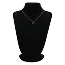 ヴァンクリーフアーペル Van Cleef & Arpels ヴィンテージ アルハンブラ VCARA45800 ブラック×イエローゴールド K18YG オニキス ネックレス Au750 18K 18金 黒 オニキス